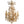 Load image into Gallery viewer, French 20th Century Bronze Rock Crystal Chandelier