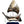 Load image into Gallery viewer, Rare 925 Sterling Silver Boat Sculpture on Blue Velvet Stand