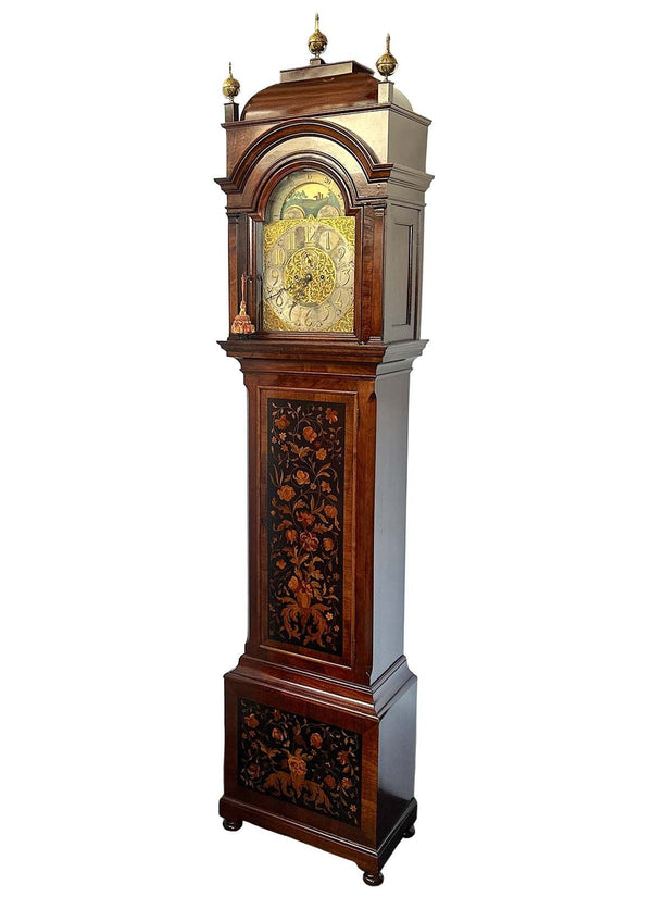 J.J. Elliot Mahogany Grandfather Clock for Tiffany & Co. (c. 1915)