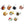 Load image into Gallery viewer, Set of 9 Colorful Murano Glass Fish Figurines