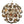 Load image into Gallery viewer, Vintage Italian Marbleized Sputnik Chandelier, c. 1970's