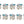 Load image into Gallery viewer, Set of Ten Carlo Nason for Mazzega Square Murano Glass Sconces – Italy, 1960's.