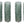 Load image into Gallery viewer, Set of Six Italian Modern Textured Green Murano Sconces, 1980's.