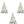 Load image into Gallery viewer, Set of Three Luxor Sconces Limited Design by Gianluca Fontana. Italy, 21st C.