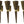 Load image into Gallery viewer, Set of Four Italian Smoky Gray Murano Glass Torchère Sconces, 1970's.