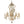 Load image into Gallery viewer, Vintage Italian Rock Crystal & Gilt Metal Chandelier