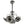 Load image into Gallery viewer, Vintage Italian Chrome Pendant by Sciolari, c. 1960's