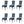 Load image into Gallery viewer, Set of Six Mid-Century Modern Dining Chairs