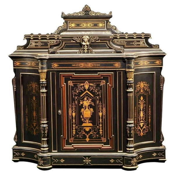 Late 19th C. American Victorian Renaissance Revival Cabinet