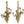 Load image into Gallery viewer, Pair of French Gilt Bronze Figural Four-Light Sconces, Late 19th Century.