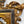 Load image into Gallery viewer, 19th C. Carved Rococo-Style Black and Gold Mirror with Painted Hanging Garlands