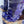 Load image into Gallery viewer, 19thC. Oversized Chinese Cobalt Blue Glazed Earthenware Models of Mythical Beast