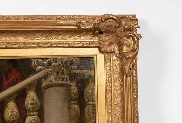 “The Taming of the Shrew” by Frank William Warwick Topham, England, 1879.