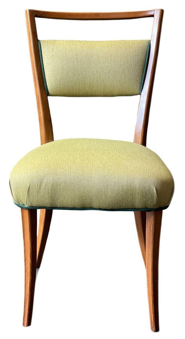 Set of Six Midcentury Dining Chairs in the Style of Carlo Molino