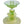Load image into Gallery viewer, Set of Four Italian Green Murano Glass Candlesticks w/Gold Flecks
