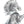 Load image into Gallery viewer, Clear Murano Glass Horse Sculpture by Arnaldo Zanella