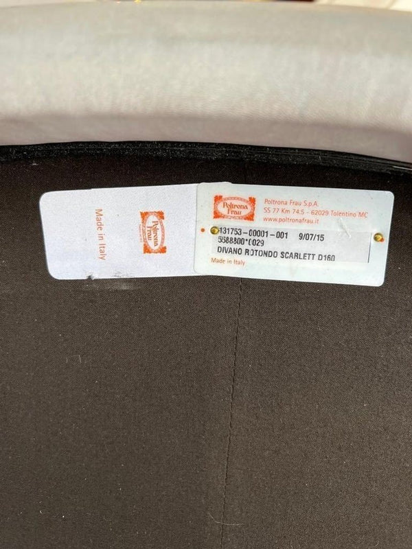 Pair of Scarlett Poltrona Frau Chair Designed by Jean-Marie Massaud. Italy, 2015