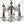 Load image into Gallery viewer, Vintage Italian Chandelier w/ Chrome & Murano Glass by Sciolari