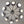 Load image into Gallery viewer, Chandelier with Glass Lens Diffusers and Enameled Metal Shades by Torlasco Italy