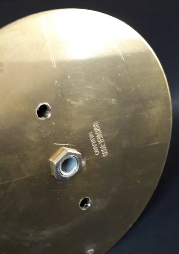 Set of Six Torch Sconces by Barovier e Toso – Gray Murano Glass & Brass, 1950's.