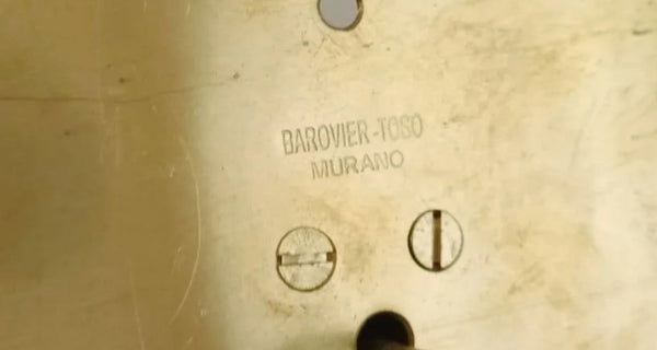 Set of Eight Smoky Textured Murano Sconces by Barovier e Toso. Italy, 1950's.