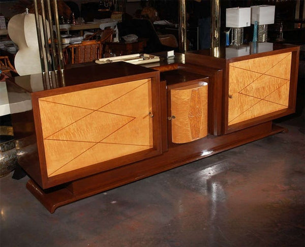 French Two-Tone Art Deco Buffet, c. 1930's