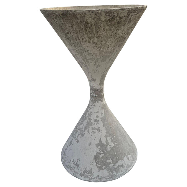 Pair of Willy Guhl for Eternit ‘Diablo’ Concrete Spindle Planters, Circa 1968.