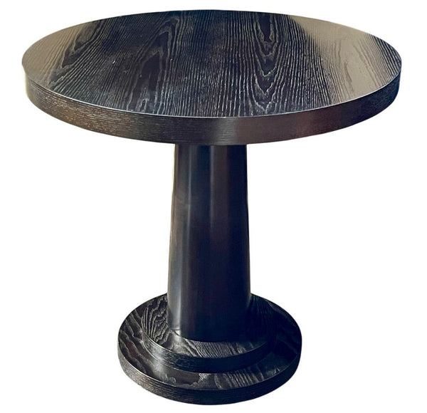 Pair of Round End Tables by Bernhardt, U.S.A. Late 20th Century.