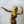 Load image into Gallery viewer, Large Oriental Dancer Bronze & Marble Sculpture by Georges Morin