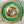 Load image into Gallery viewer, French Hand-carved Table with Porcelain Plaque & Gold Finish