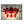 Load image into Gallery viewer, Set of Five Red Murano Glass Sconces Designed by Vistosi, Italy, 1980's.