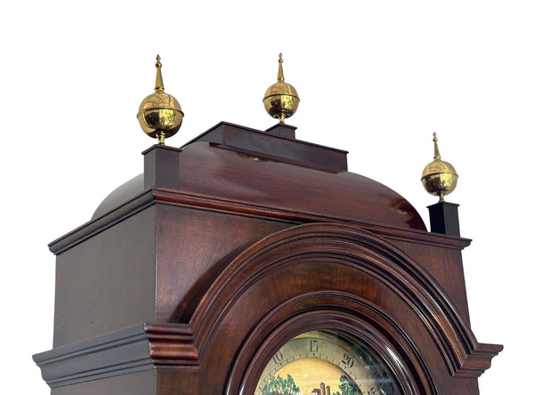 J.J. Elliot Mahogany Grandfather Clock for Tiffany & Co. (c. 1915)