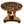 Load image into Gallery viewer, Pair Italian Early 20th C. Pietra Dura Chess Tables with Mahogany and Gilt Bases