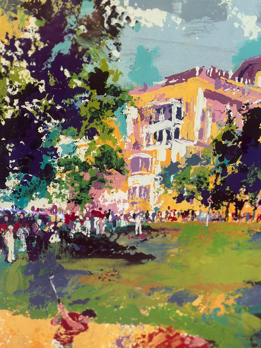Abstract Leroy Neiman Golf Tournament Serigraph – PEGASO GALLERY