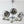 Load image into Gallery viewer, Chandelier with Glass Lens Diffusers and Enameled Metal Shades by Torlasco Italy