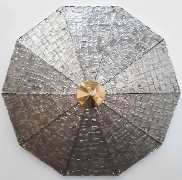 Limited Edition Luxor Murano Glass Flush Mount by Gianluca Fontana Italy, 21st C