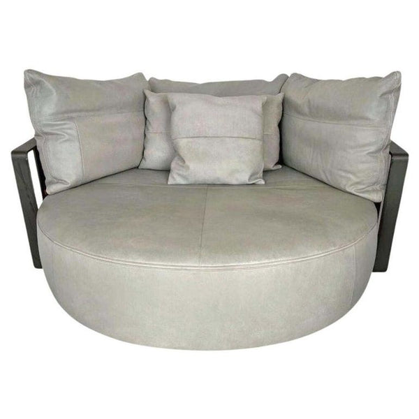 Pair of Scarlett Poltrona Frau Chair Designed by Jean-Marie Massaud. Italy, 2015