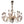 Load image into Gallery viewer, Smoky Venetian Chandelier by Galliano Ferro. Italy, 1950's.