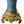 Load image into Gallery viewer, Pair 19th C. French Bronze Candelabra Carved Blue Stone with Gilt Floral Bouquet