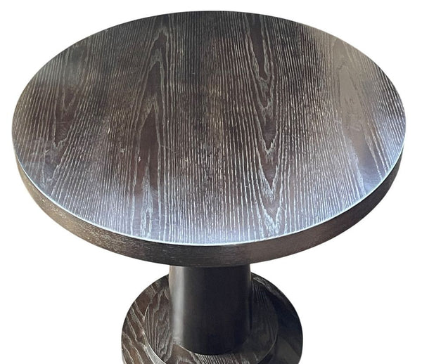 Pair of Round End Tables by Bernhardt, U.S.A. Late 20th Century.