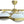 Load image into Gallery viewer, Pair of Eight-Arm Brass & Hand-Blown Murano "Honeycomb" Flush Mount Chandelier