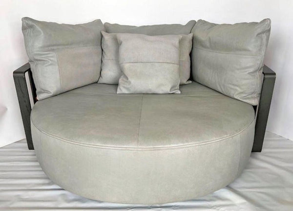 Pair of Scarlett Poltrona Frau Chair Designed by Jean-Marie Massaud. Italy, 2015