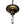 Load image into Gallery viewer, Six Late 19th C. Oversized French Bronze Pendants w/ Stained Glass & Amber Trim