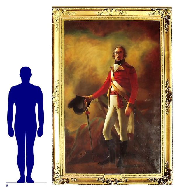 Monumental Portrait of Lt. General Hay MacDowall by Sir Henry Raeburn, 1805–1815