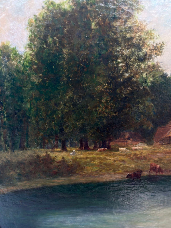 Late 19th Century Landscape by C.J. Perry