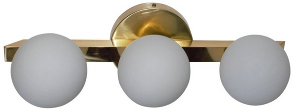 Set of Six Terzetto Sconces with Frosted White Murano Glass. Italy, 1970's.