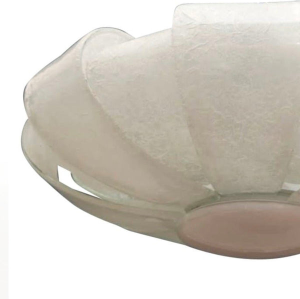 Vintage Murano Graniglia Glass Flush Mount by Aureliano Toso. Italy, 1960's.