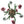 Load image into Gallery viewer, Flower Chandelier by Banci Firenze – Murano Glass & Gilt Iron, Italy, 1980's.