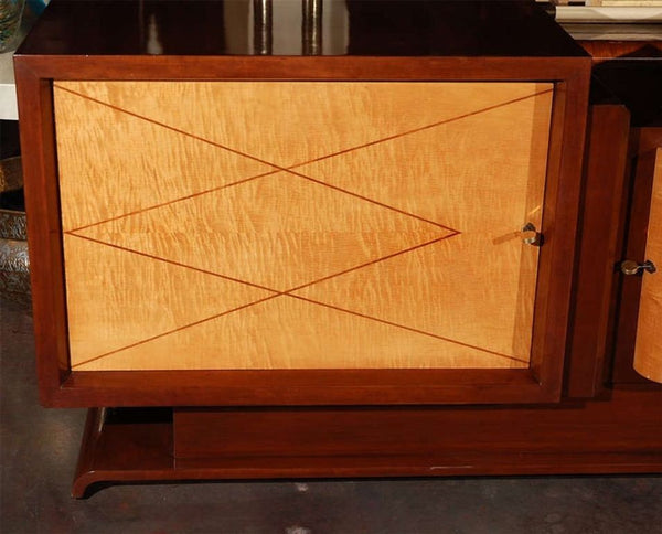 French Two-Tone Art Deco Buffet, c. 1930's