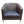 Load image into Gallery viewer, Pair of Distressed Leather Armchairs w/ Brass Frames. Style of Milo Baughman.